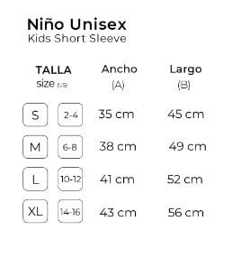 Polera U. de Chile Niño/a (AZUL) - CHUNCHO