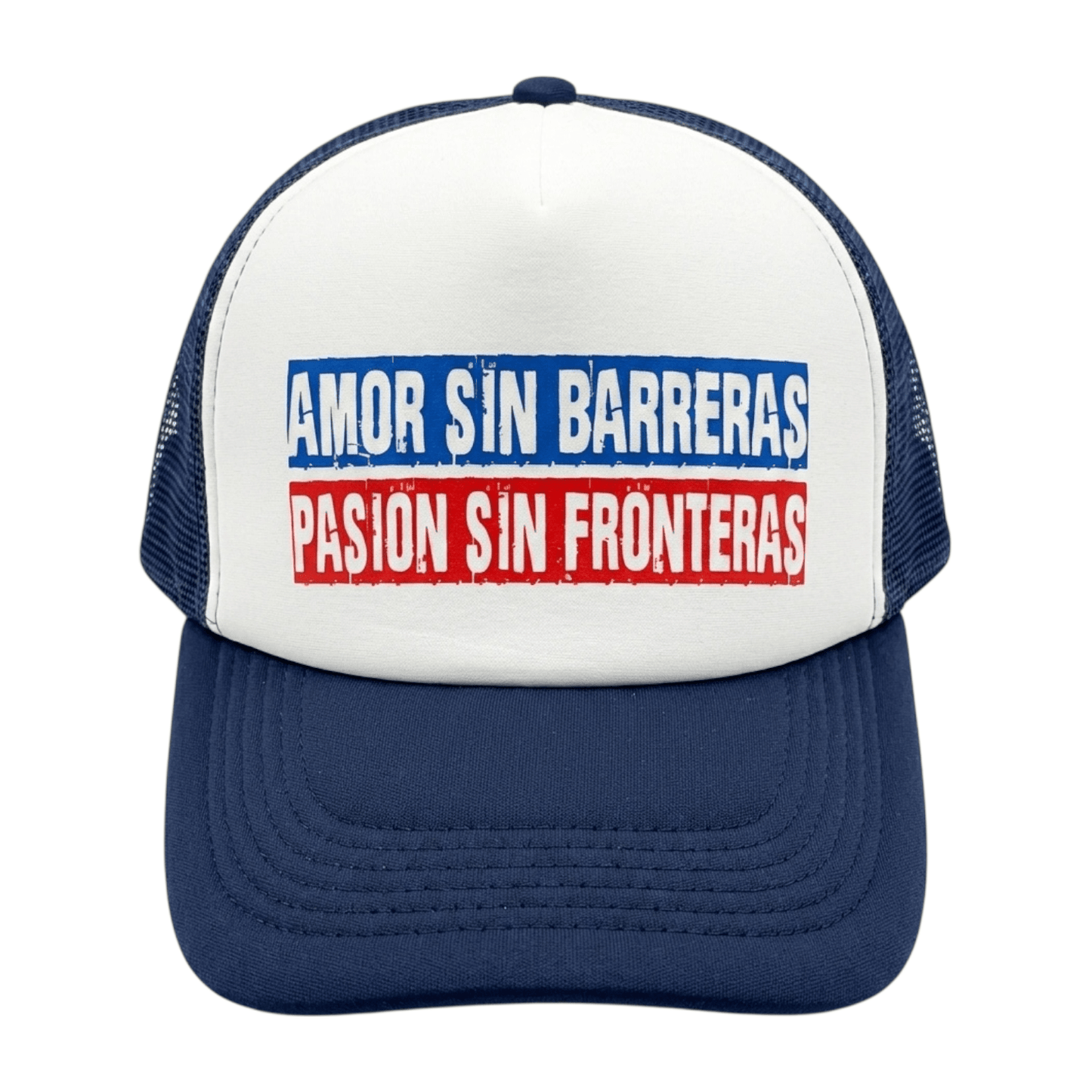 Gorro jockey azul marino U. de Chile Amor sin Barreras | Poleras de la U