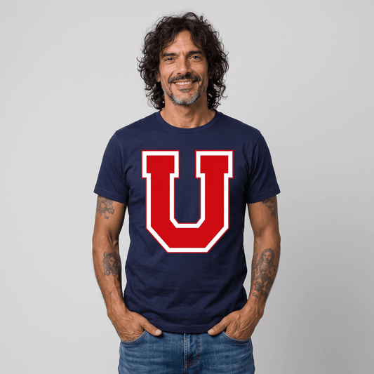 Polera U. de Chile (AZUL) - LA "U" - Poleras de la U