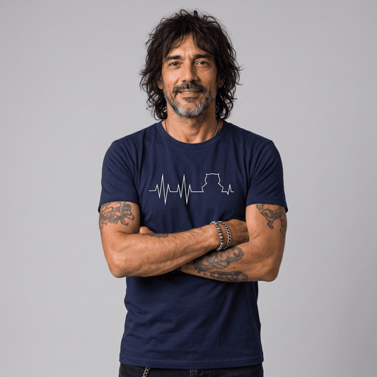 Polera U. de Chile (AZUL) - MI VIDA - Poleras de la U