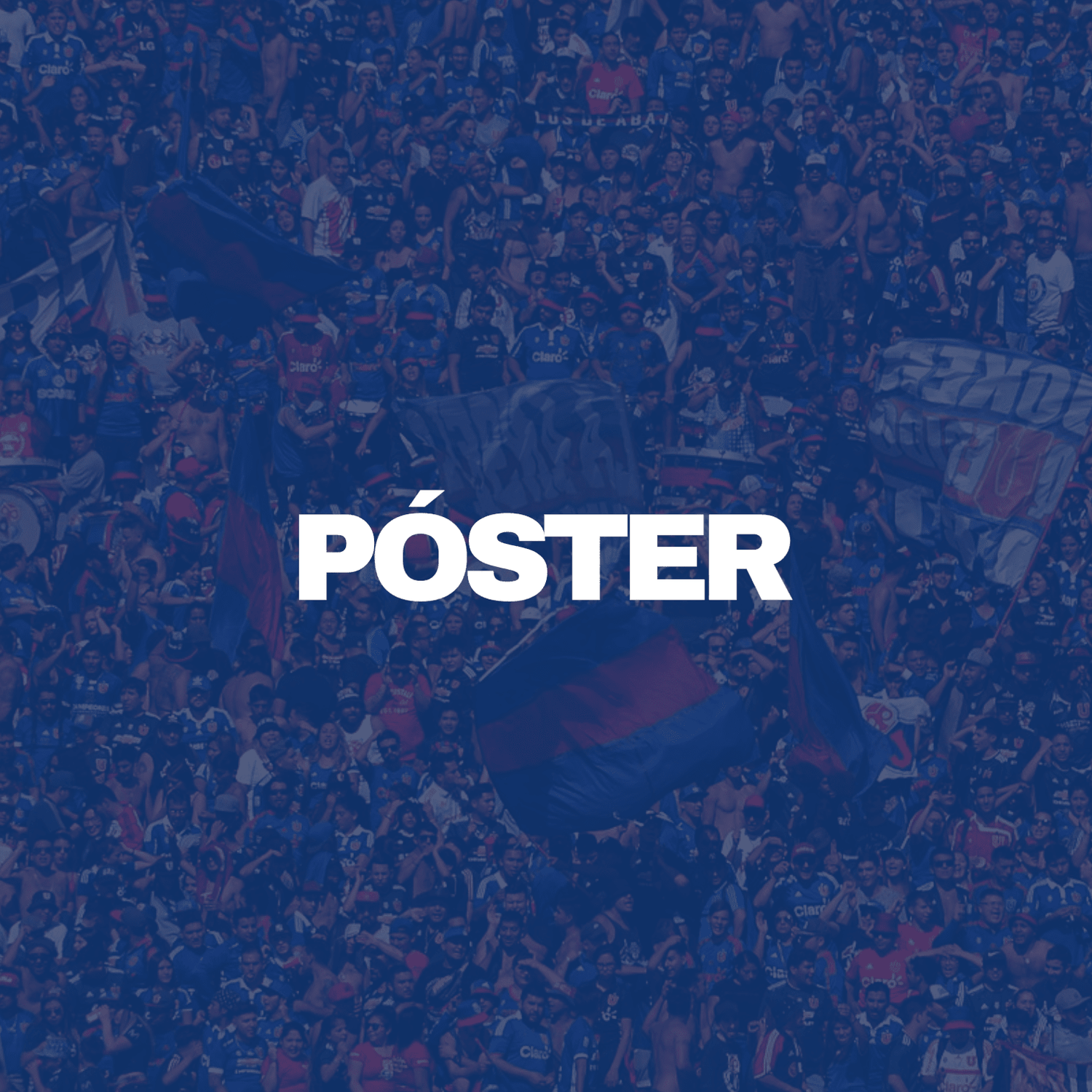 Póster U. de Chile - Poleras de la U