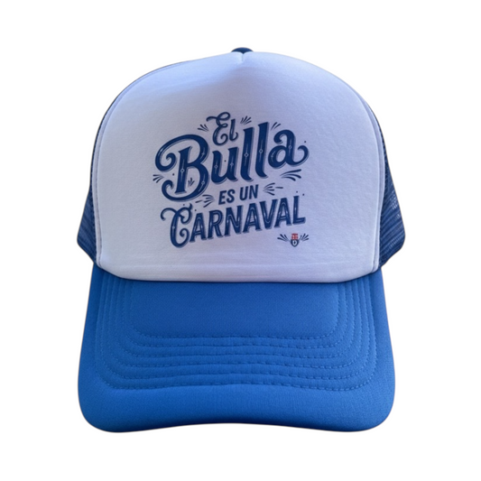 Gorro U. de Chile - El Bulla es un Carnaval (Azul Rey)