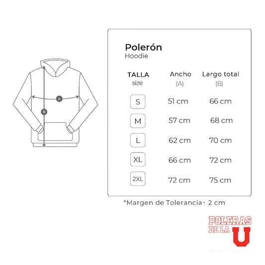 POLERON ESCUDO U. DE CHILE