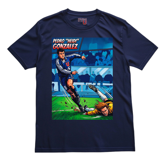 Polera U. de Chile (AZUL) - HEIDI AZUL
