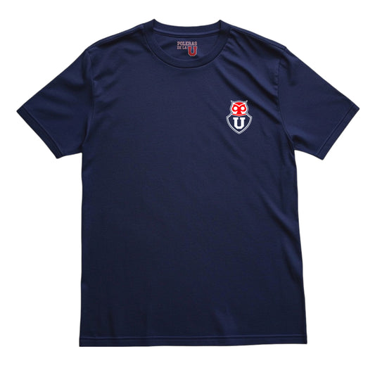 Polera U. de Chile (AZUL) - ESCUDO U. DE CHILE