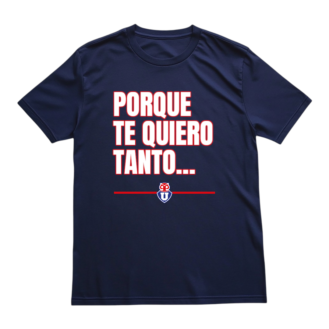 Poleras U. de Chile - Envíos a todo Chile | Mas que poleras, son sentimientos 