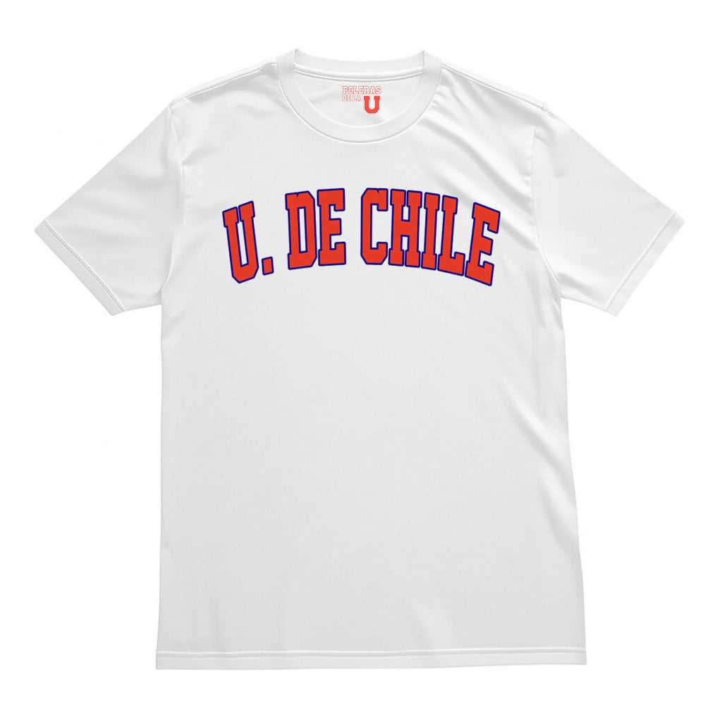 Polera U. DE CHILE (Blanca)