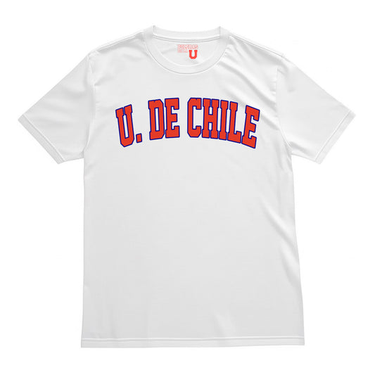 Polera U. DE CHILE (Blanca)