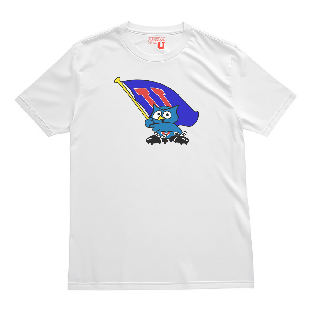 Polera U. de Chile (Blanca) - CHUNCHITO