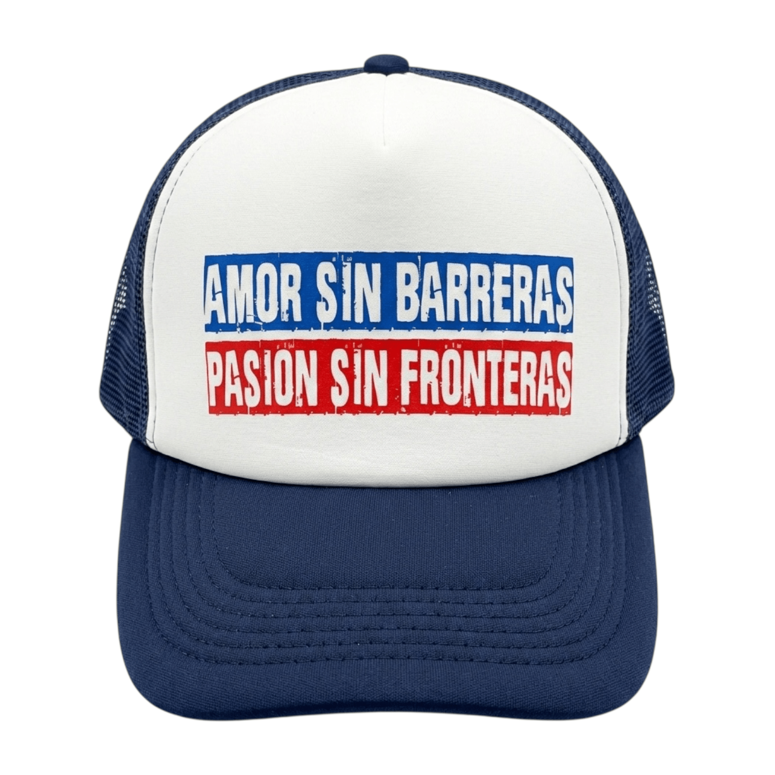 Gorro jockey azul marino U. de Chile Amor sin Barreras | Poleras de la U