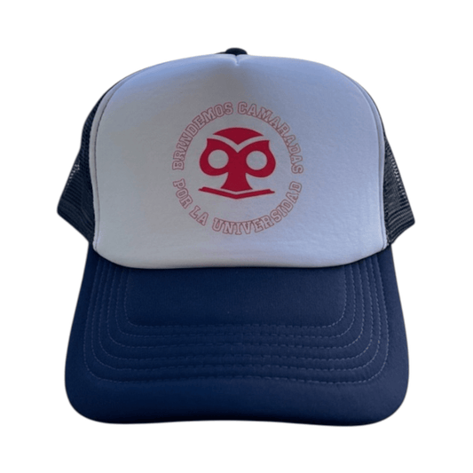 Gorro U. de Chile - Brindemos Camaradas (Azul Marino) - Poleras de la U