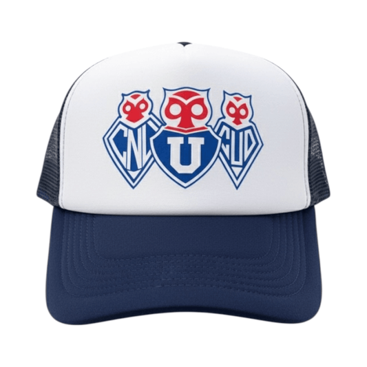 Gorro U. de Chile - Logos Históricos (Azul Marino) - Poleras de la U