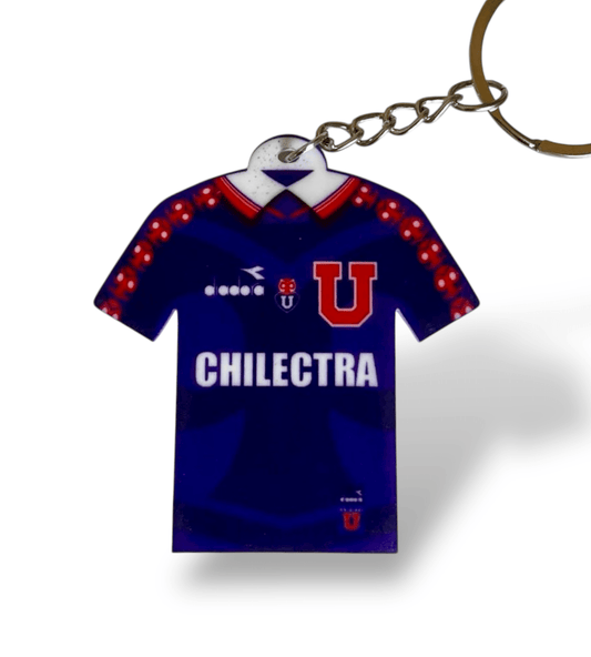 Llavero U. de Chile - Camiseta 1996 - Poleras de la U