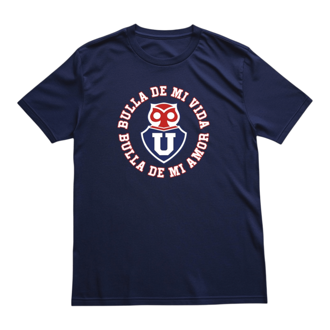 Polera azul U. de Chile Bulla de Mi Amor | Poleras de la U