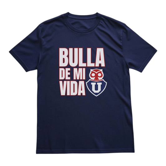 Polera U. de Chile (AZUL) - BULLA DE MI VIDA - Poleras de la U