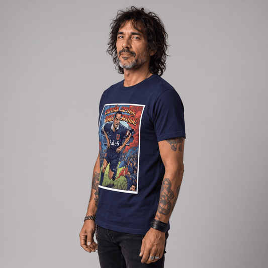 Polera U. de Chile (AZUL) - CAPITÁN, CAPITÁN, ¡DALE CAPITÁN! - Poleras de la U