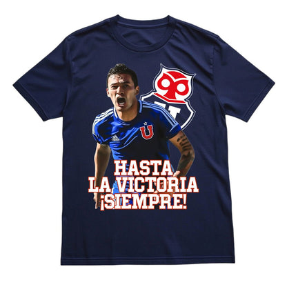 Polera azul U. de Chile Charles Aránguiz | Poleras de la U