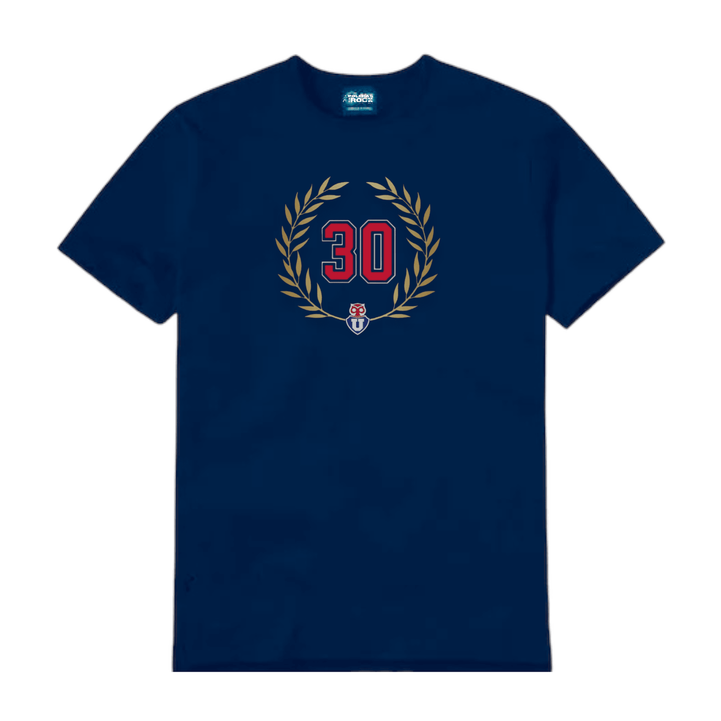 Polera azul U. de Chile Conmemoración Título '94 | Poleras de la U