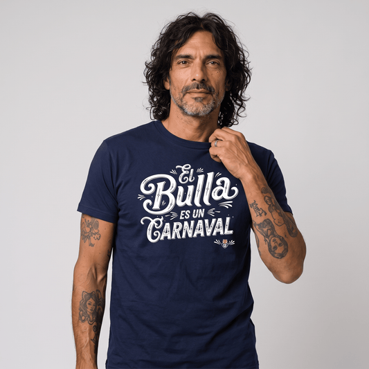 Polera U. de Chile (AZUL) - EL BULLA ES UN CARNAVAL - Poleras de la U