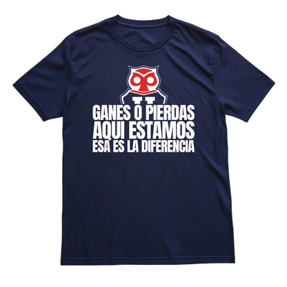 Polera U. de Chile (AZUL) - ESA ES LA DIFERENCIA - Poleras de la U