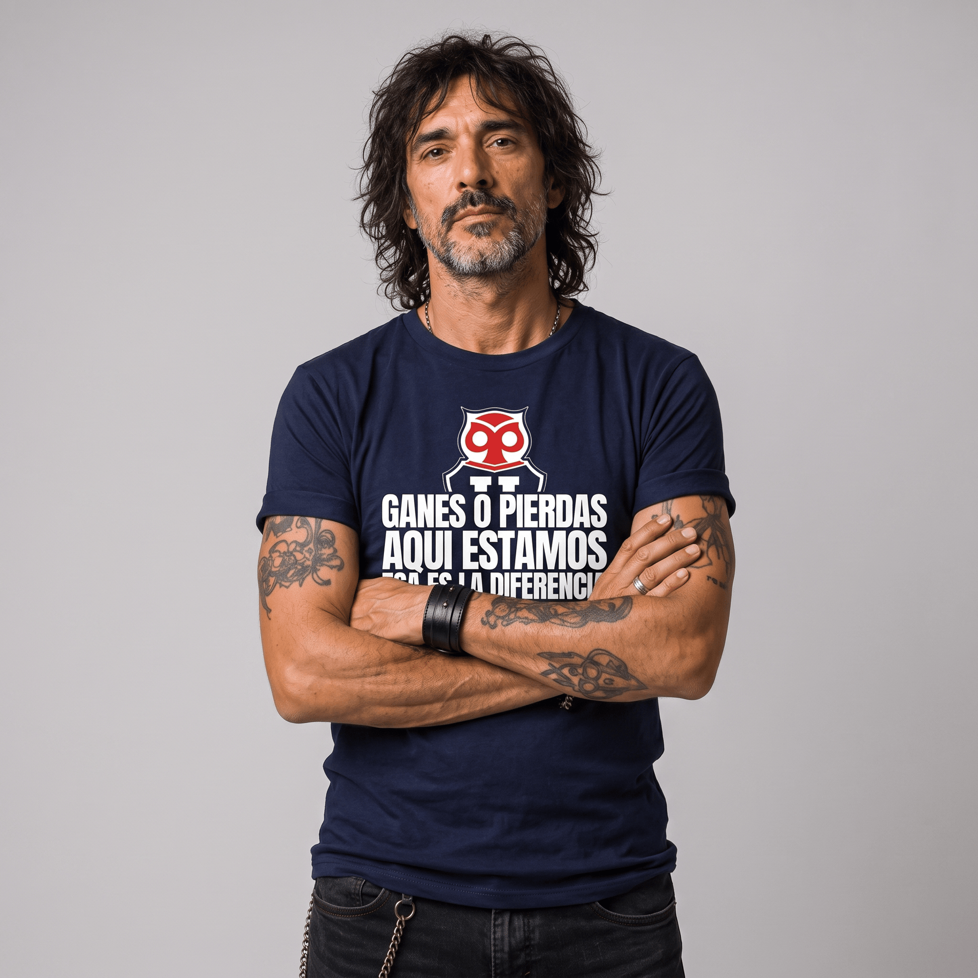 Polera U. de Chile (AZUL) - ESA ES LA DIFERENCIA - Poleras de la U
