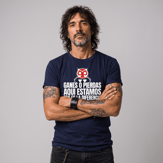 Polera U. de Chile (AZUL) - ESA ES LA DIFERENCIA - Poleras de la U