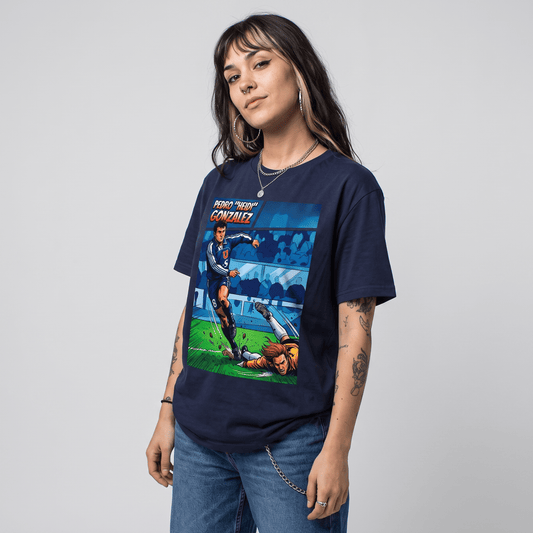 Polera U. de Chile (AZUL) - HEIDI AZUL - Poleras de la U