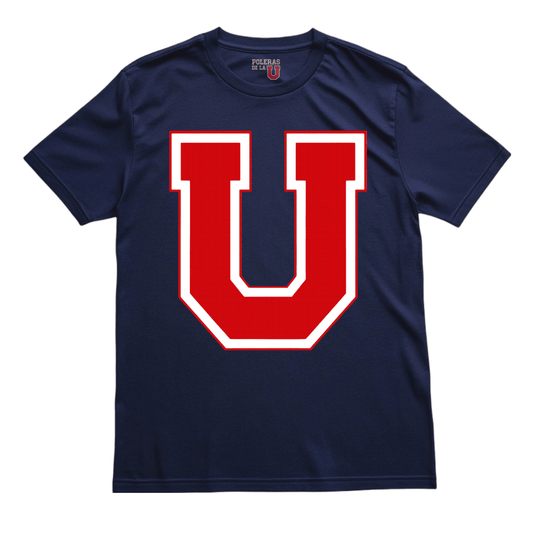 Polera U. de Chile (AZUL) - LA "U" - Poleras de la U