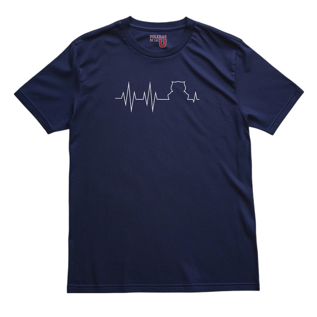 Polera U. de Chile (AZUL) - MI VIDA - Poleras de la U