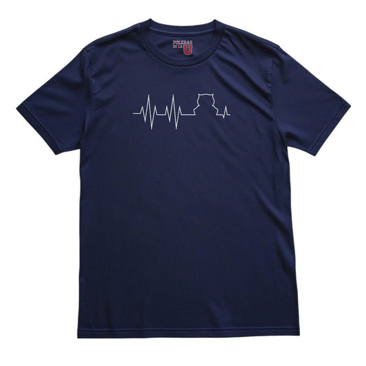 Polera U. de Chile (AZUL) - MI VIDA - Poleras de la U