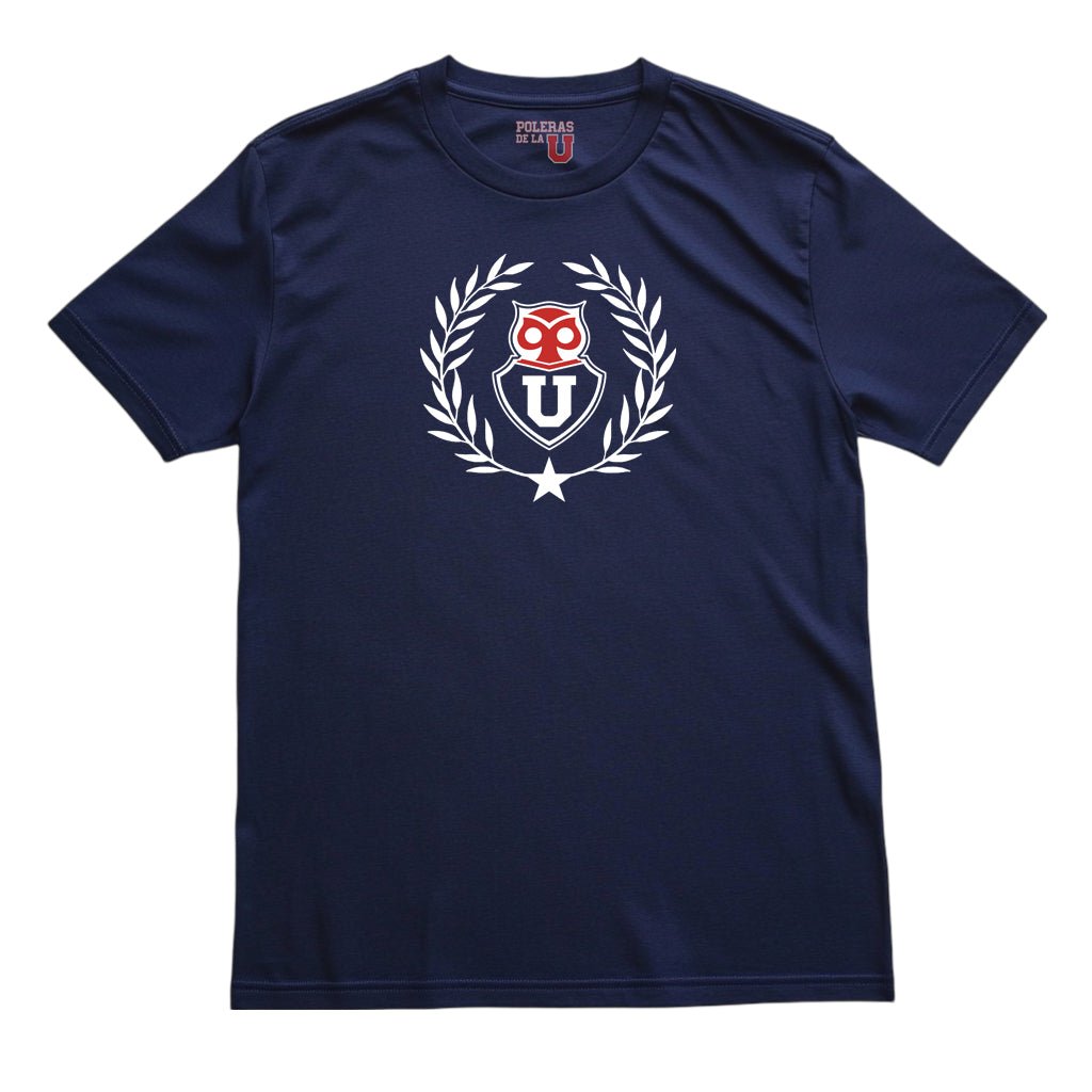 Polera azul U. de Chile Olimpo Azul | Poleras de la U