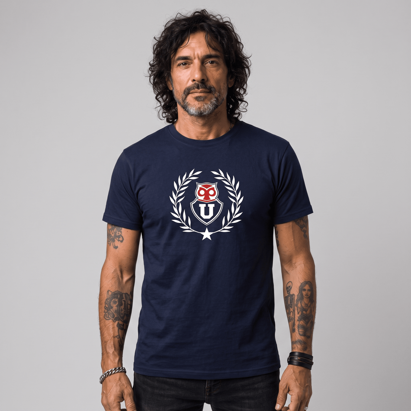 Polera U. de Chile (AZUL) - OLIMPO AZUL - Poleras de la U