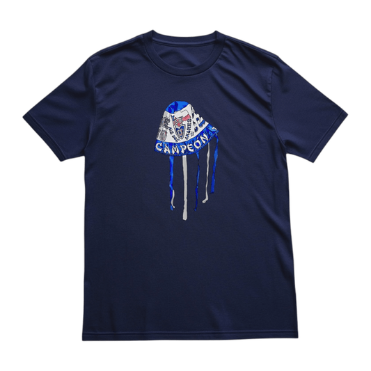 Polera U. de Chile (AZUL) - PILUSO NOVENTERO - Poleras de la U