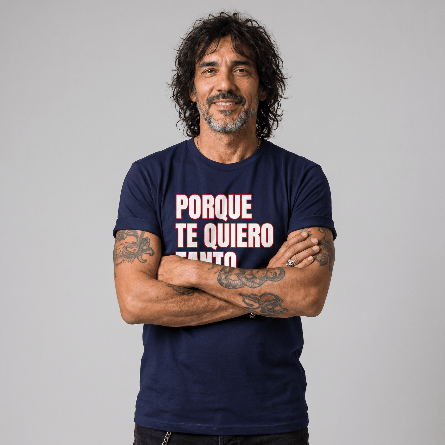 Polera U. de Chile (AZUL) - PORQUE TE QUIERO TANTO - Poleras de la U