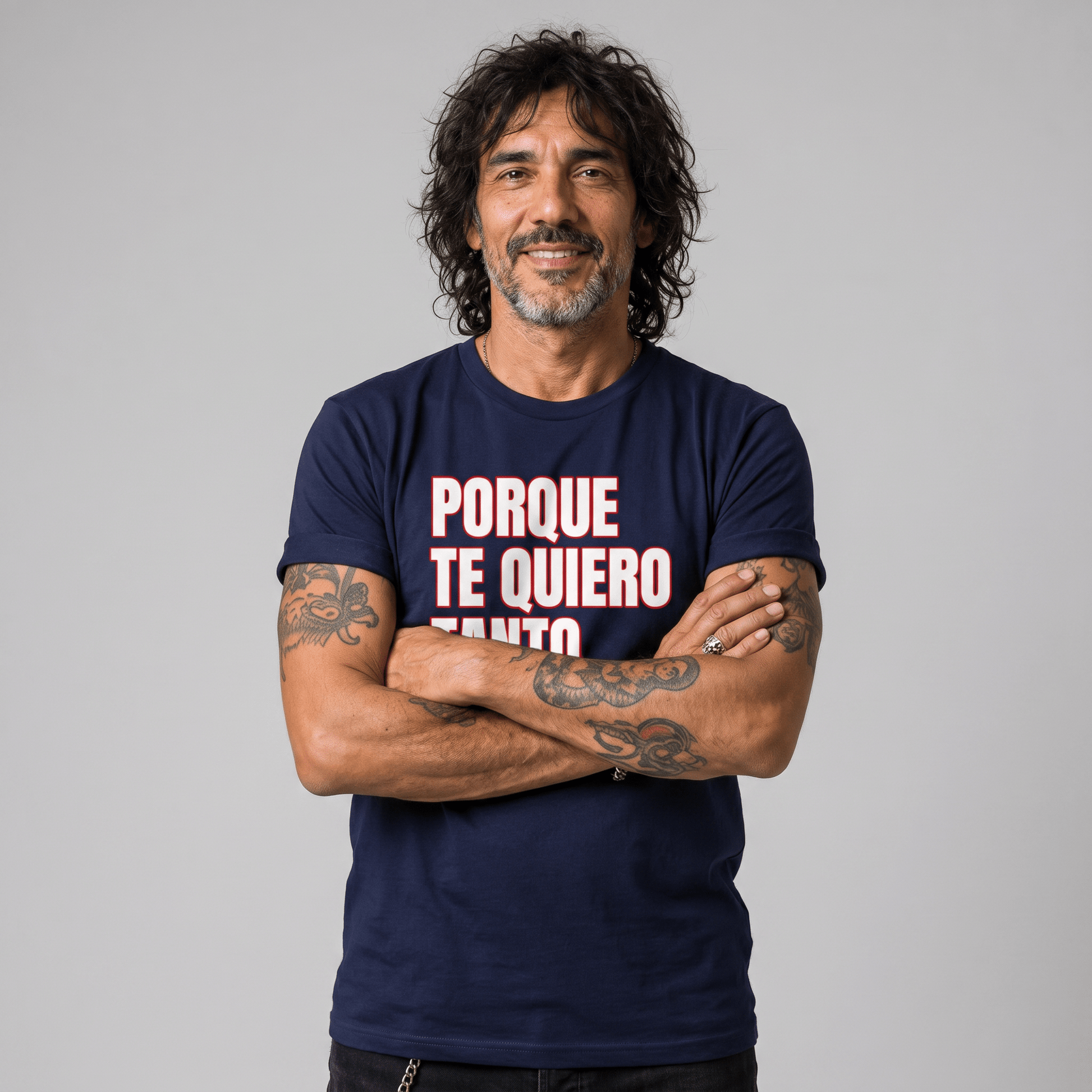Polera U. de Chile (AZUL) - PORQUE TE QUIERO TANTO - Poleras de la U