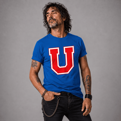 Polera U. de Chile (AZUL REY) - LA "U" - Poleras de la U