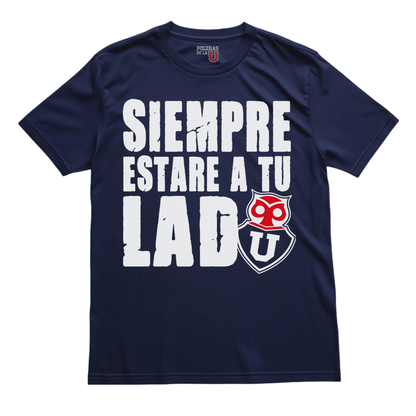 Polera azul U. de Chile Siempre Estaré a Tu Lado | Poleras de la U
