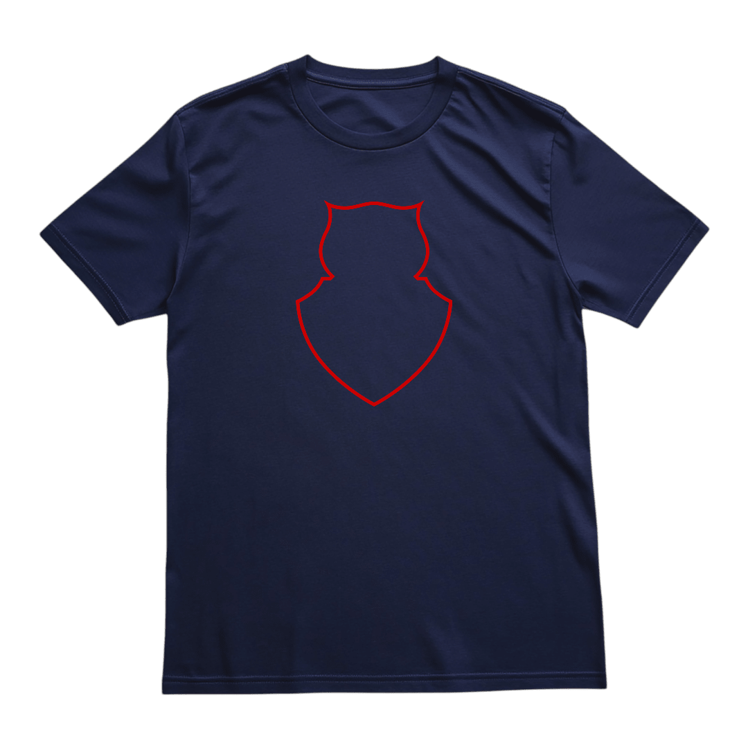 Polera U. de Chile (AZUL) - SILUETA CHUNCHO - Poleras de la U