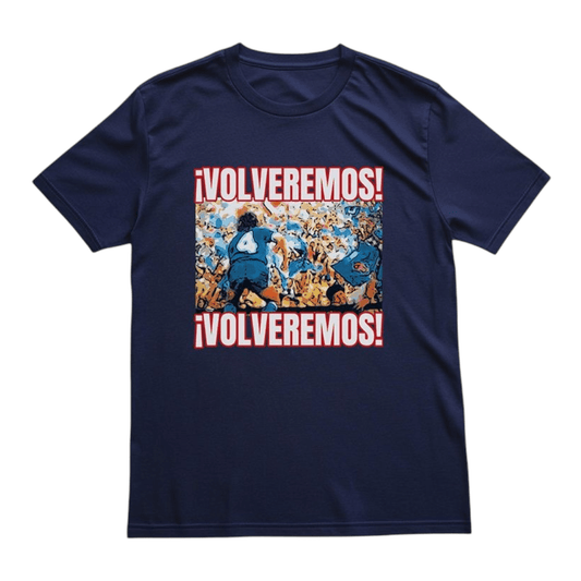 Polera U. de Chile (AZUL) - VOLVEREMOS '89 - Poleras de la U