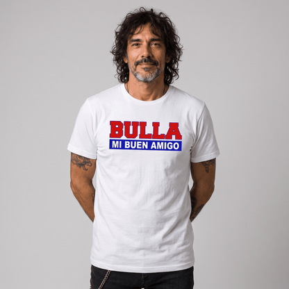 Polera U. de Chile (BLANCA) - BULLA, MI BUEN AMIGO - Poleras de la U