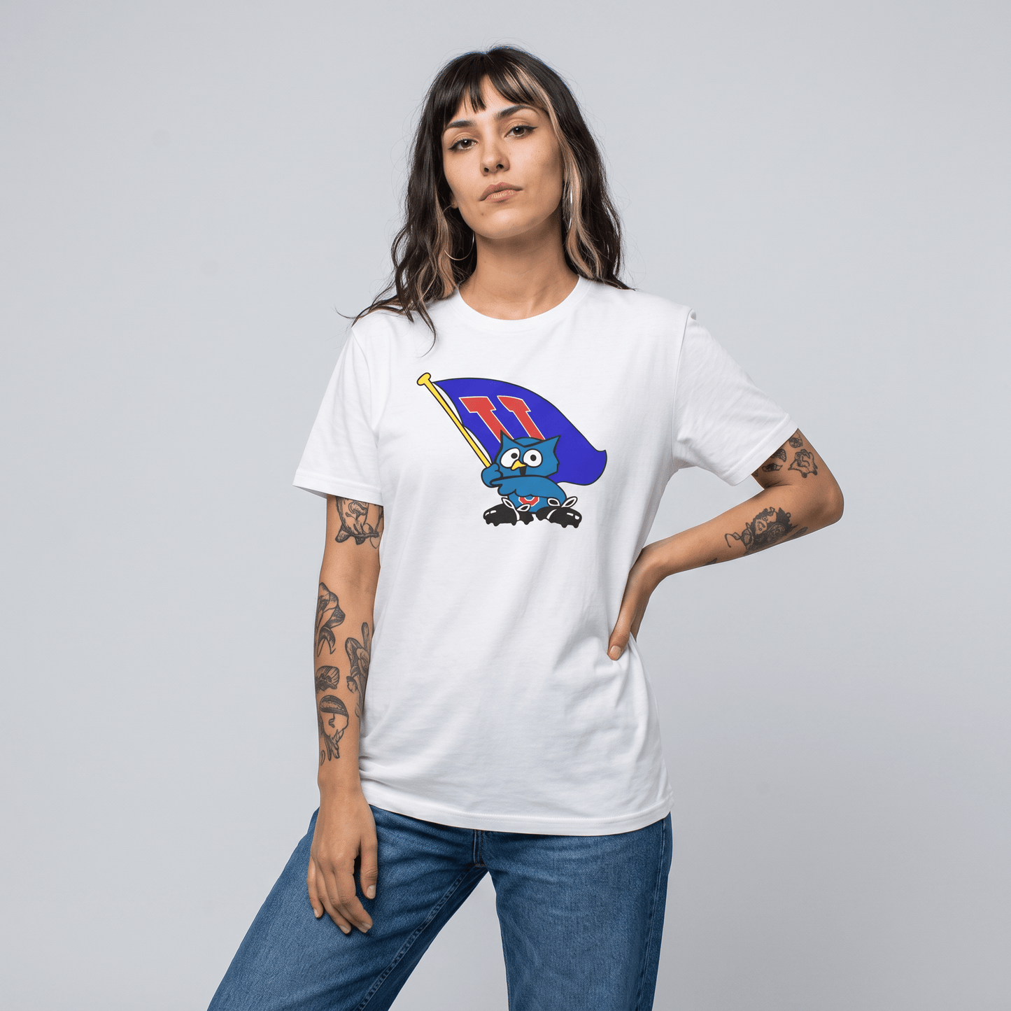 Polera U. de Chile (BLANCA) - CHUNCHITO - Poleras de la U