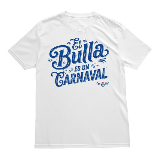 Polera U. de Chile (BLANCA) - EL BULLA ES UN CARNAVAL - Poleras de la U