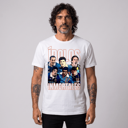Polera U. de Chile (BLANCA) - INMORTALES - Poleras de la U