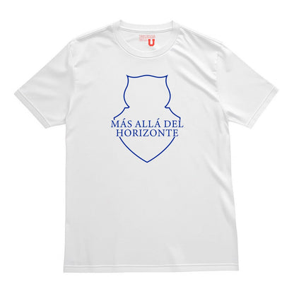 Polera blanca U. de Chile Más Allá del Horizonte | Poleras de la U