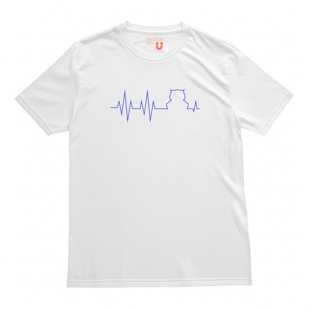 Polera blanca U. de Chile Mi Vida | Poleras de la U