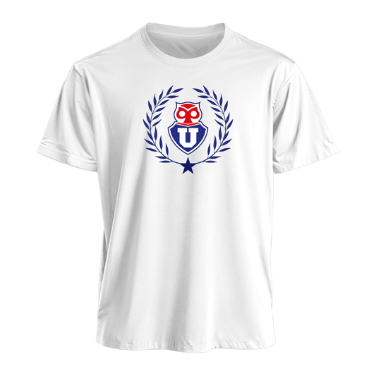 Polera U. de Chile (BLANCA) - OLIMPO AZUL - Poleras de la U