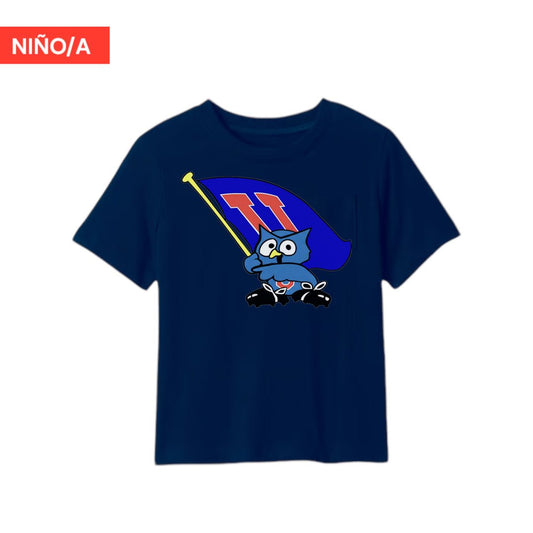 Polera U. de Chile Niño/a (AZUL) - CHUNCHITO - Poleras de la U