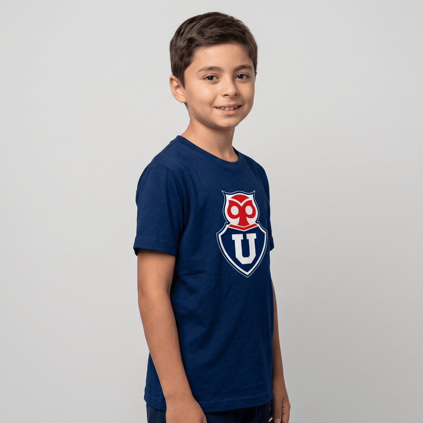 Polera U. de Chile Niño/a (AZUL) - CHUNCHO - Poleras de la U