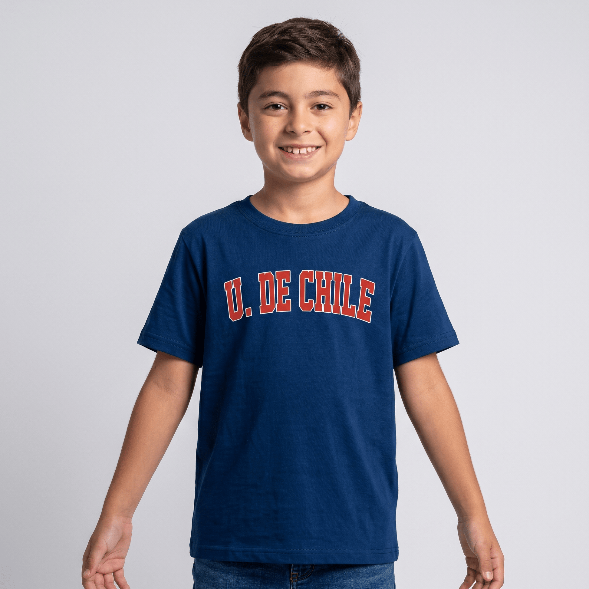 Polera U. de Chile Niño/a (AZUL) - U. DE CHILE - Poleras de la U