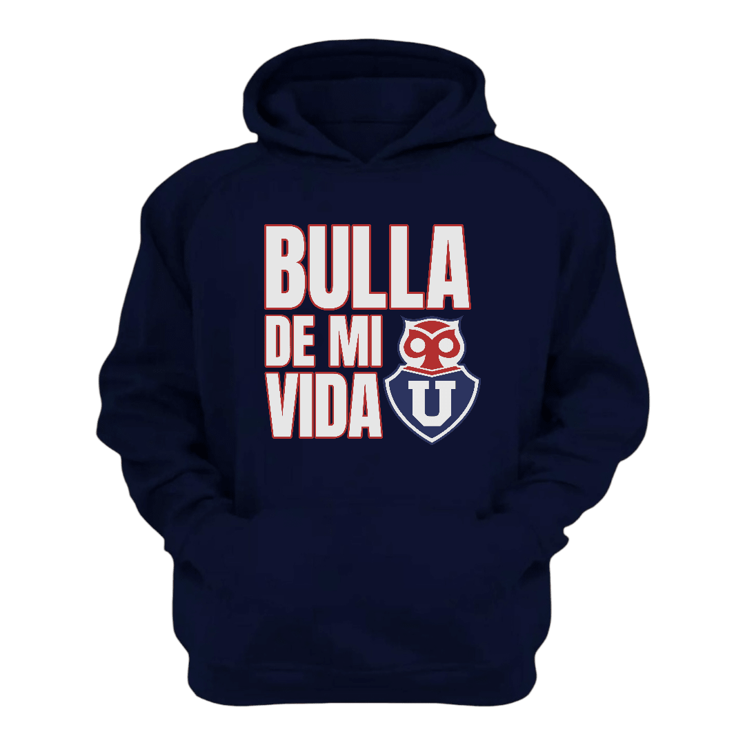 Polerón U. de Chile (AZUL) - BULLA DE MI VIDA - Poleras de la U